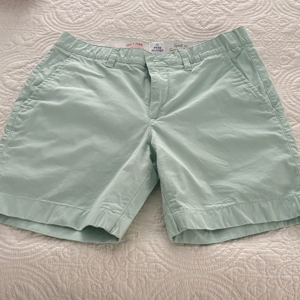 Free Planet Mint Green Men's Shorts